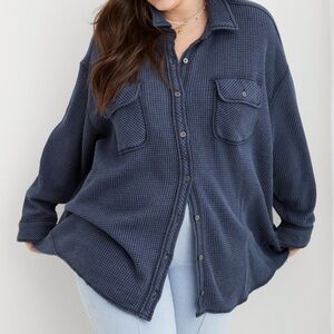 Aerie LumberJane Waffle Shirt